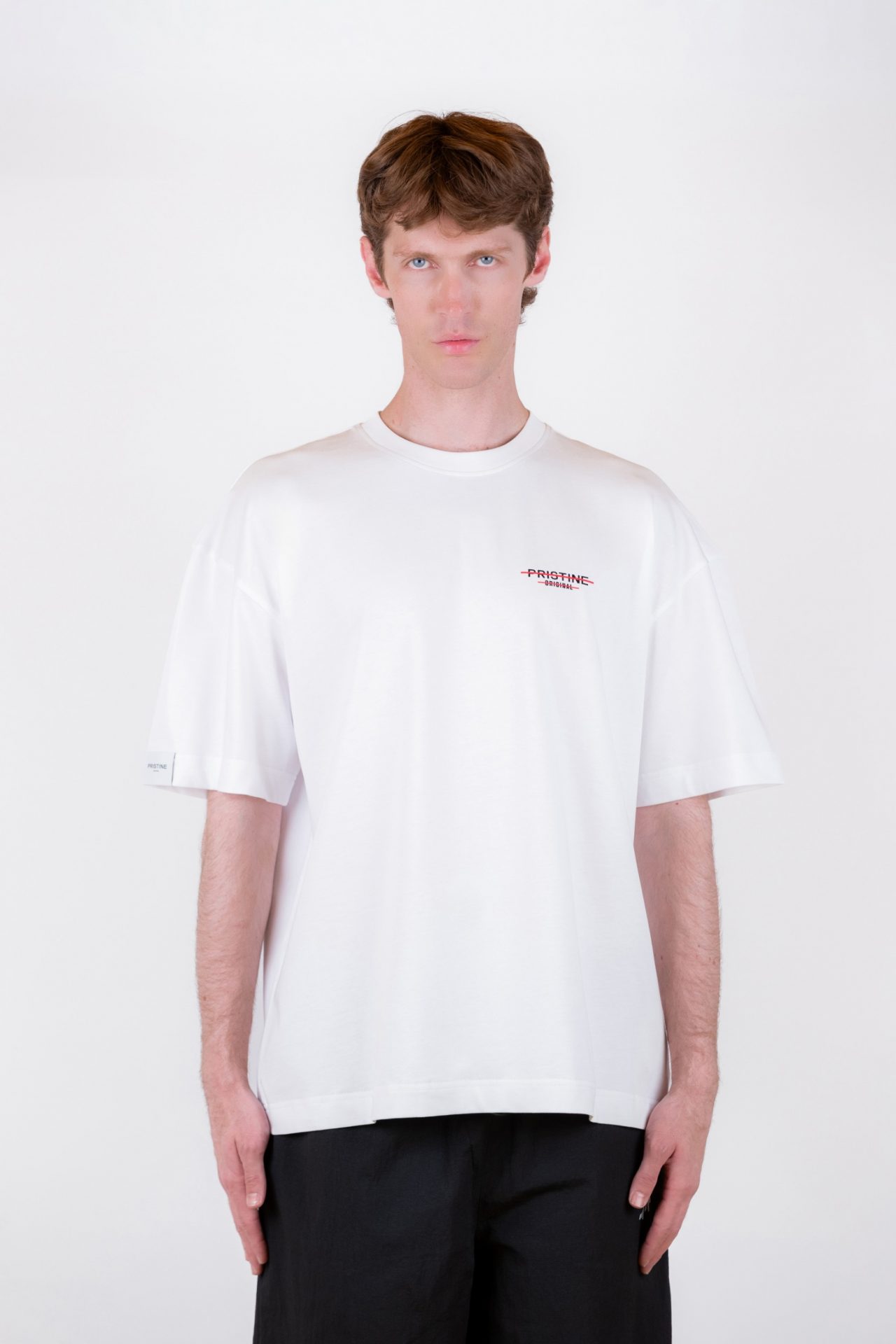 RED LINE TEE WHITE - Image 5
