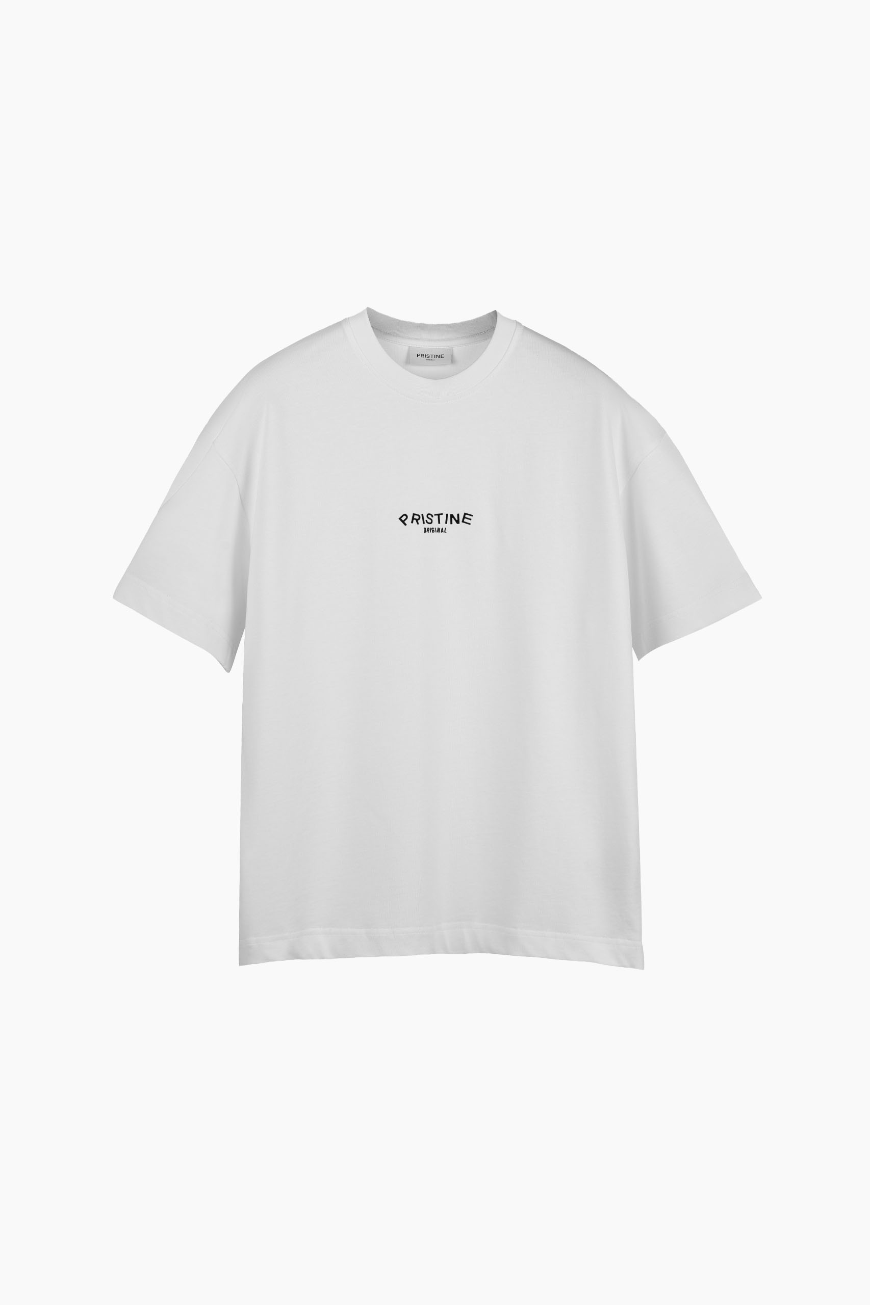 bent tee white
