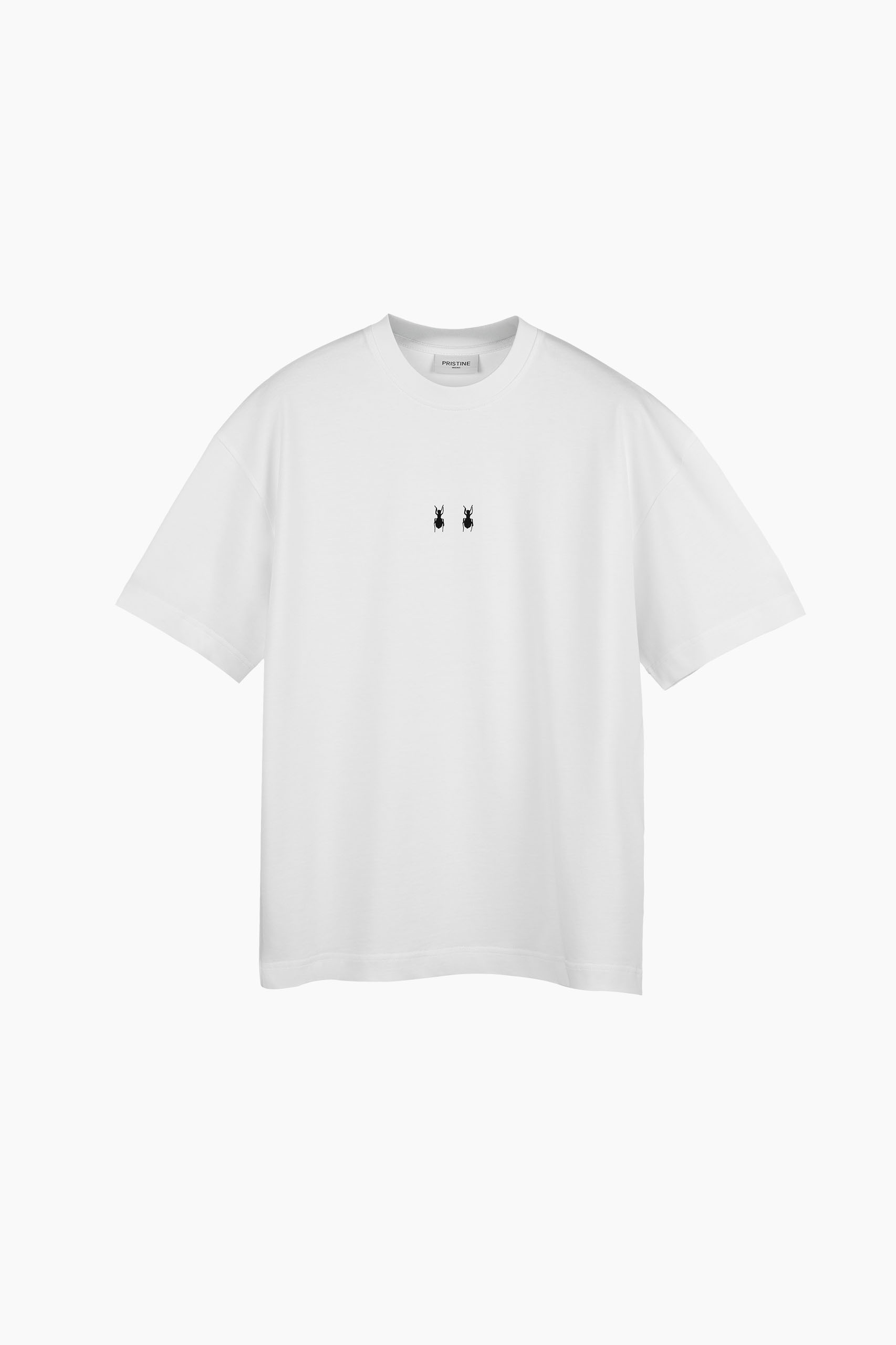 bug tee white
